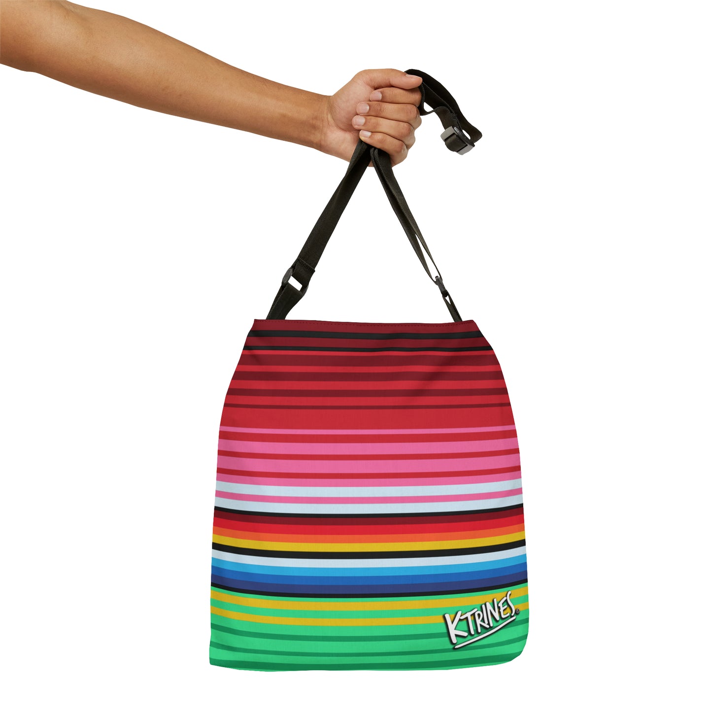 Sarape Art # 1 / Adjustable Tote Bag (AOP)