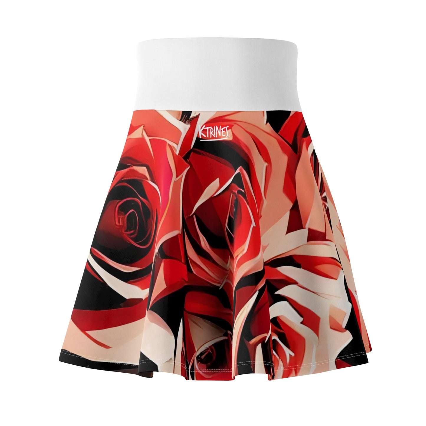 Warsaw Spring # 1 / Women's Skater Skirt (AOP)