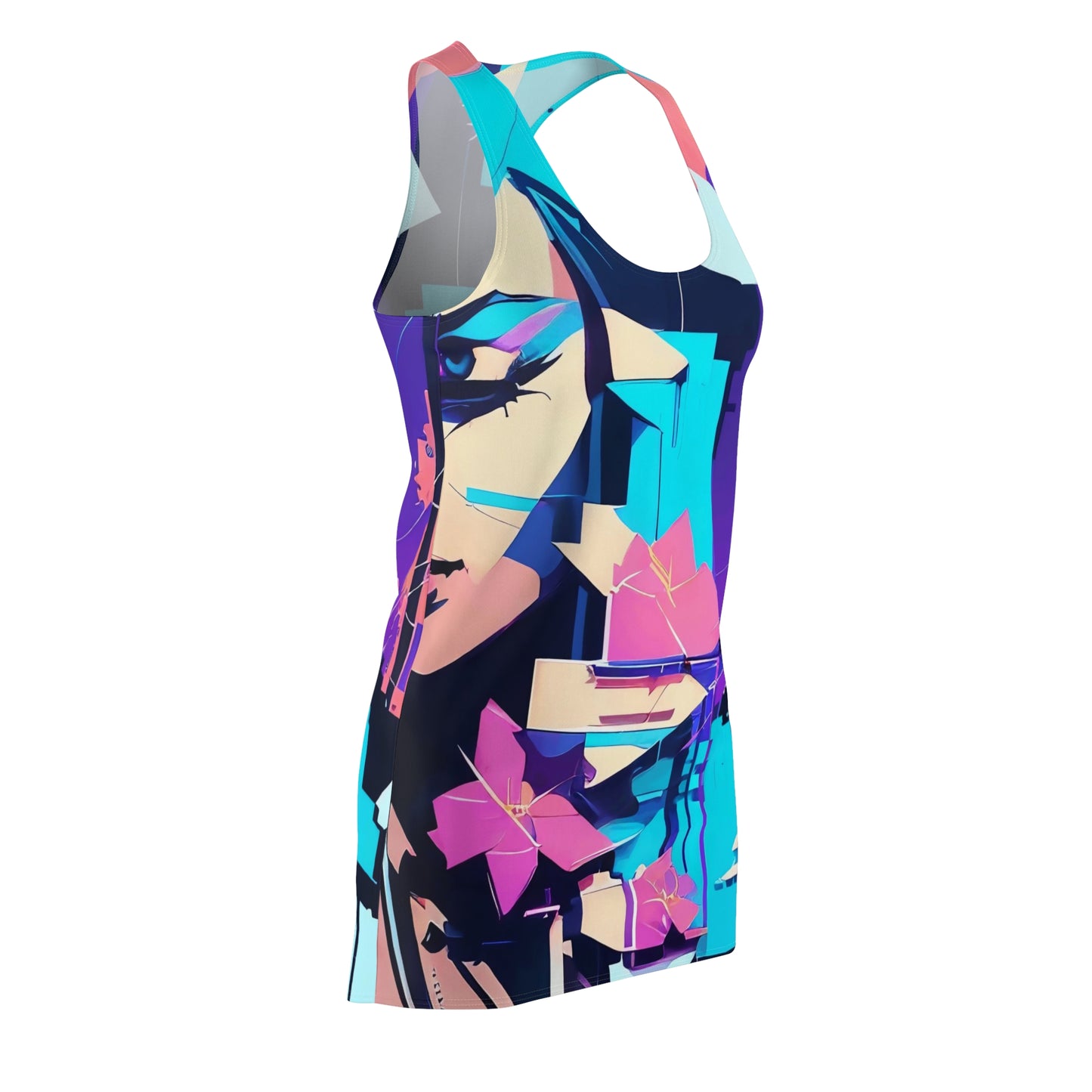 Warsaw Spring # 1 / Women's Cut & Sew Racerback Dress (AOP)