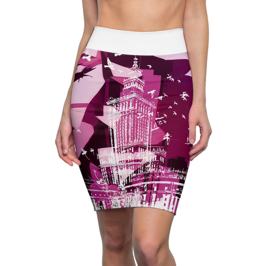 Warsaw Spring #2 / Women's Pencil Skirt (AOP)