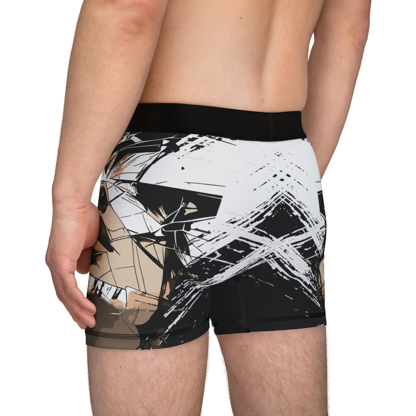 Punk Faces # 2 / Men's Boxers (AOP)