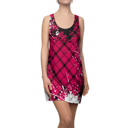 Back to College (Teacher) # 3 / Women's Cut & Sew Racerback Dress (AOP)