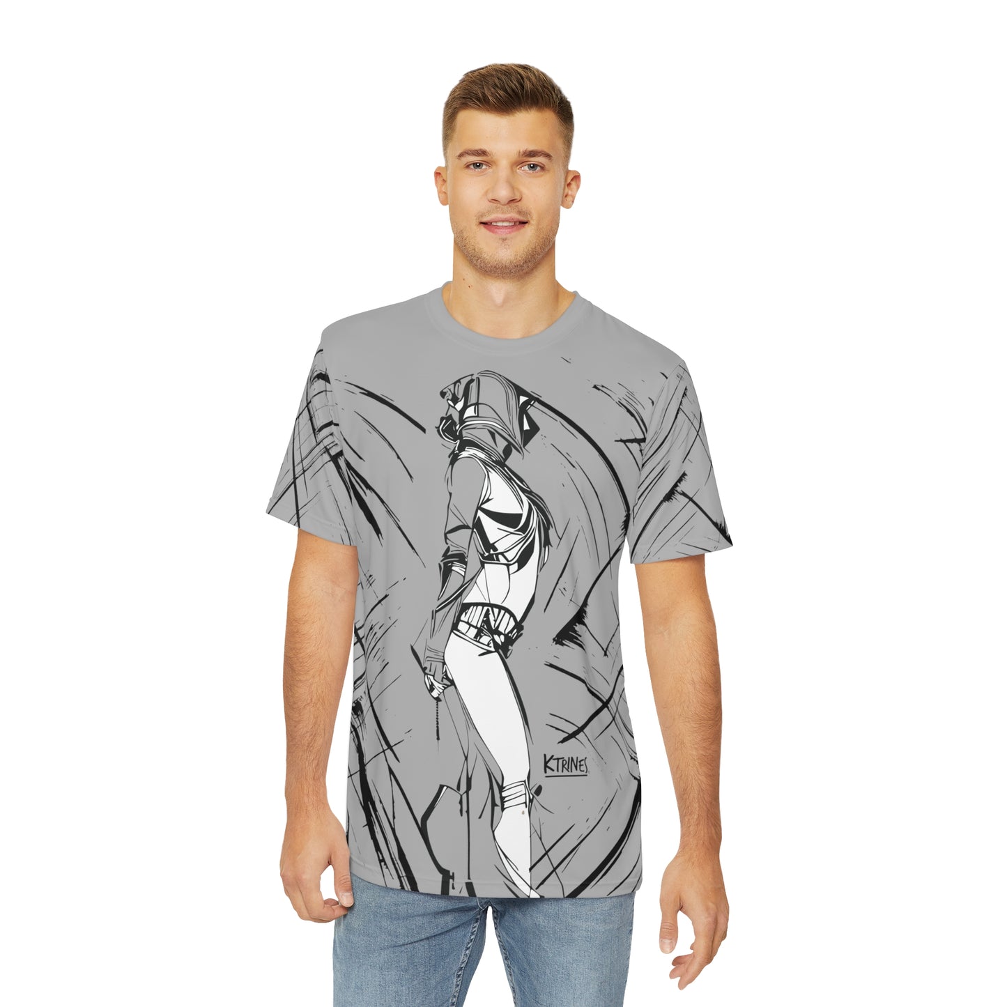 Erotic Punk # 3 / Men's Polyester Tee (AOP)