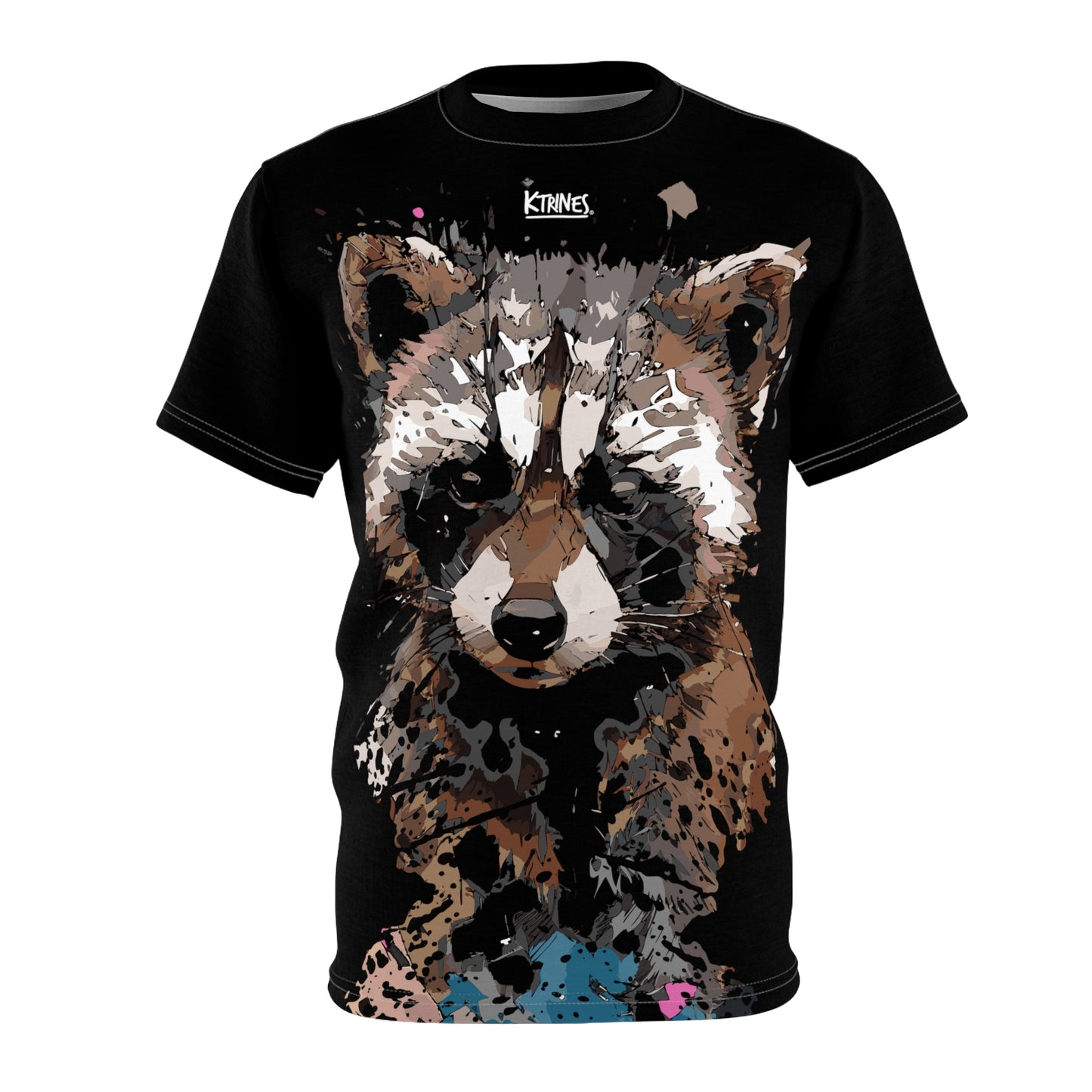 Racoon # 1 / Unisex Cut & Sew Tee (AOP)