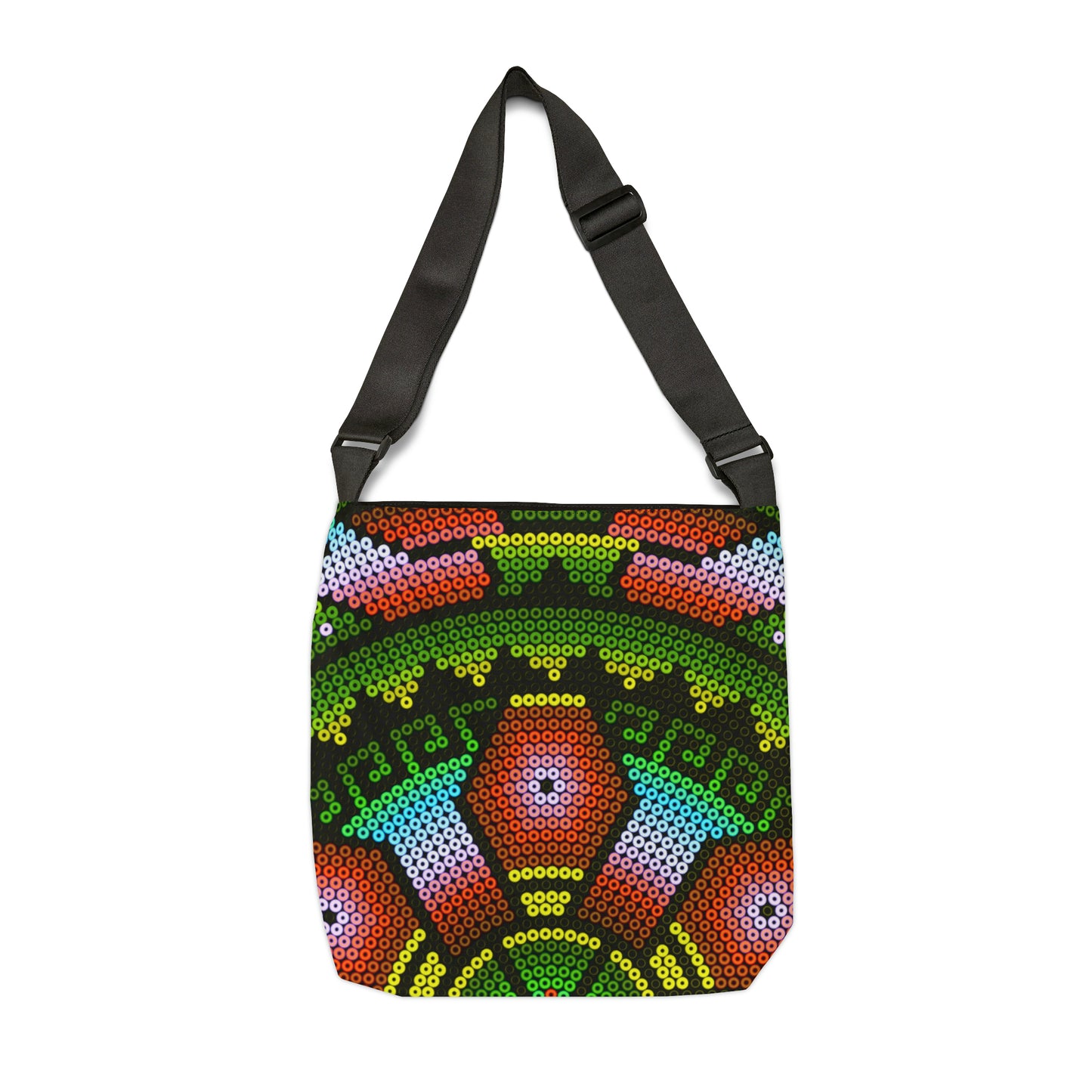 Huichol Art #2 / Adjustable Tote Bag (AOP)