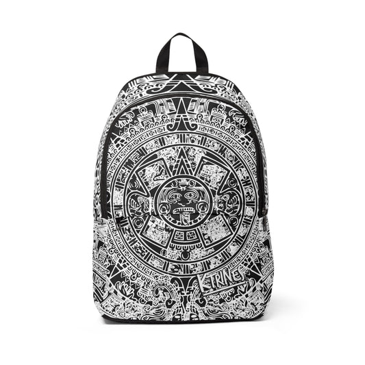 Aztec Calendar #1 / Unisex Fabric Backpack