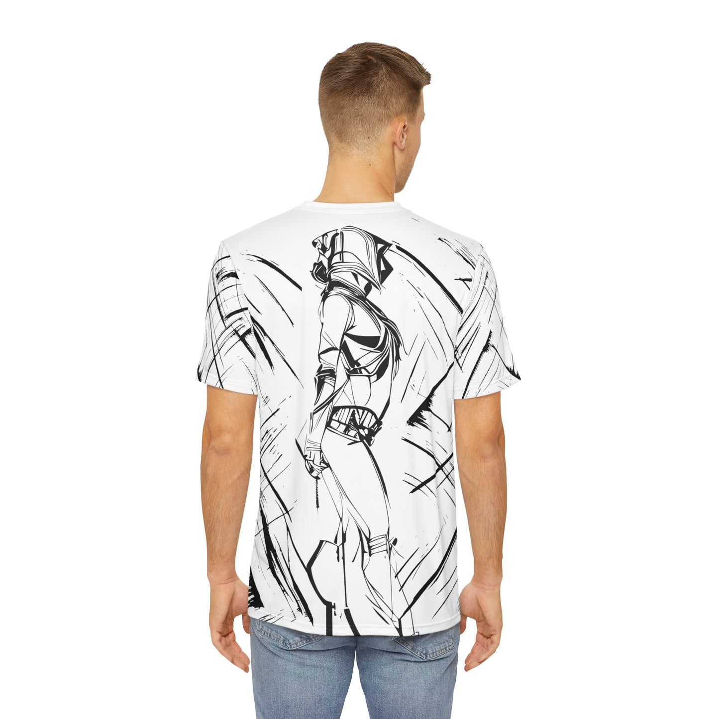 Erotic Punk # 1 / Men's Polyester Tee (AOP)