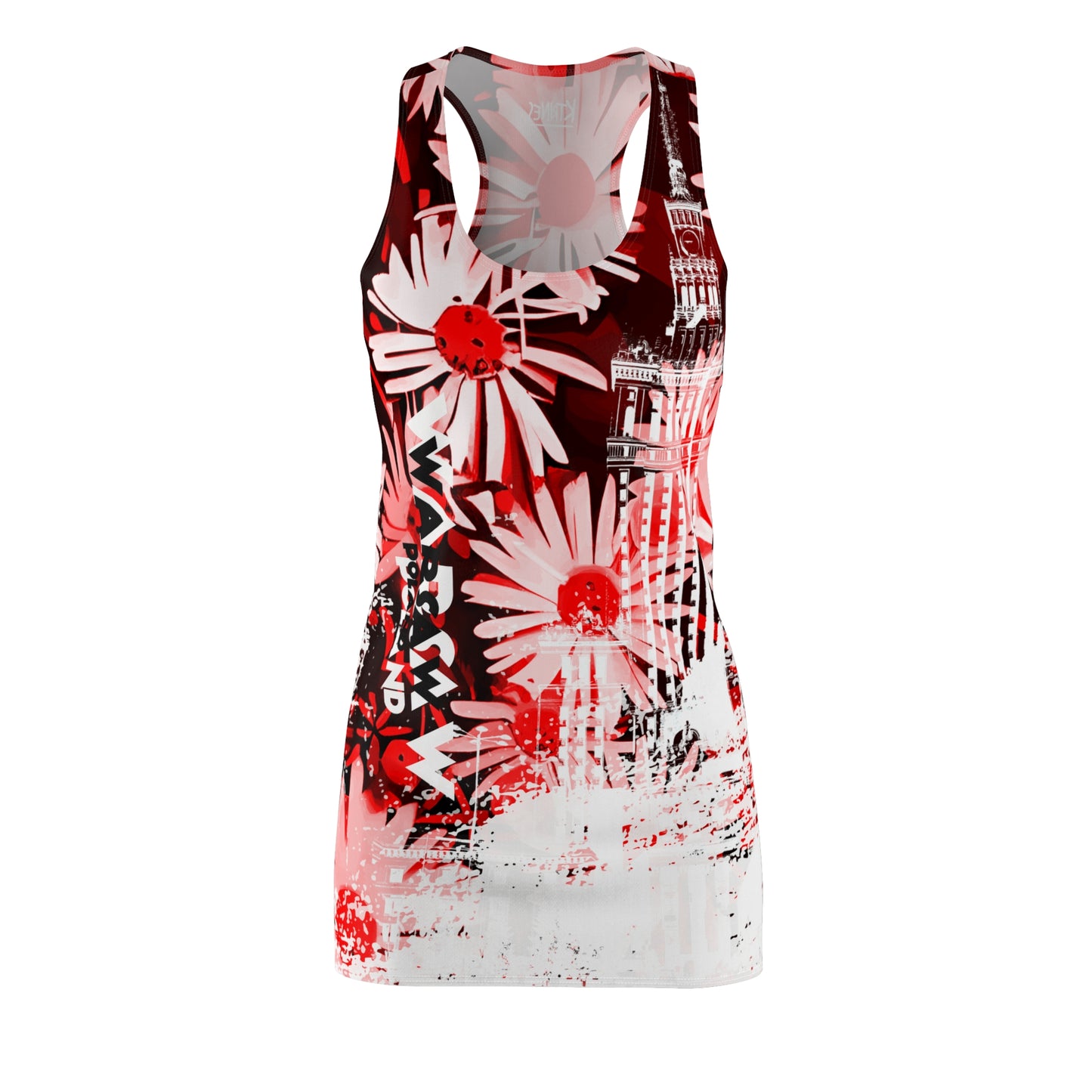 Warsaw Spring # 10 / Women's Cut & Sew Racerback Dress (AOP)