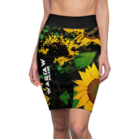 Warsaw Spring # 4 / Women's Pencil Skirt (AOP)