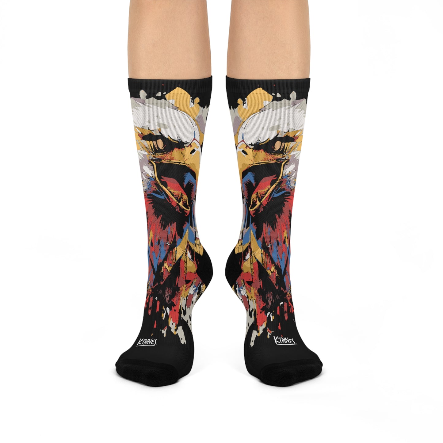 Animals # 4 / Cushioned Crew Socks