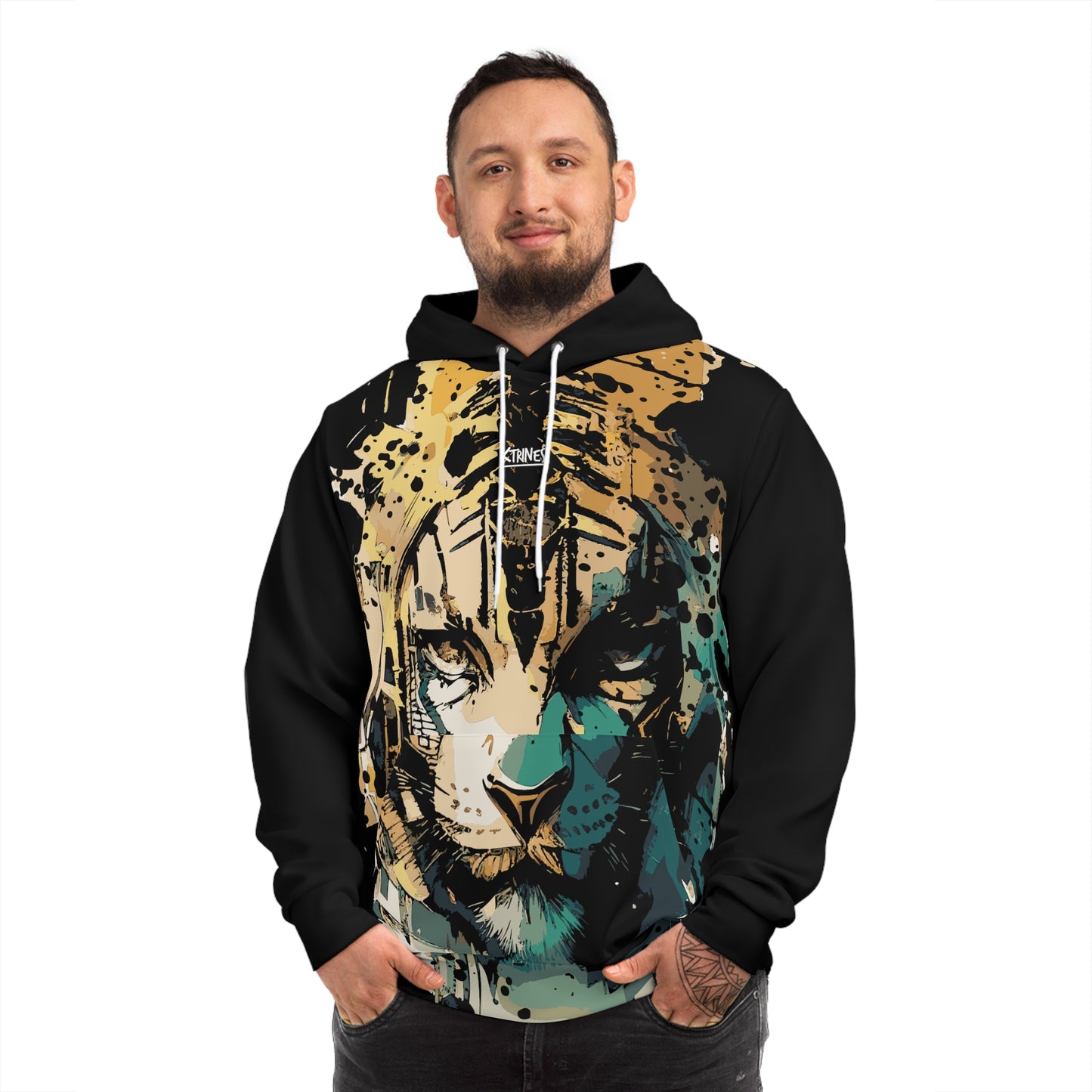 Tiger # 1 /Fashion Hoodie (AOP)