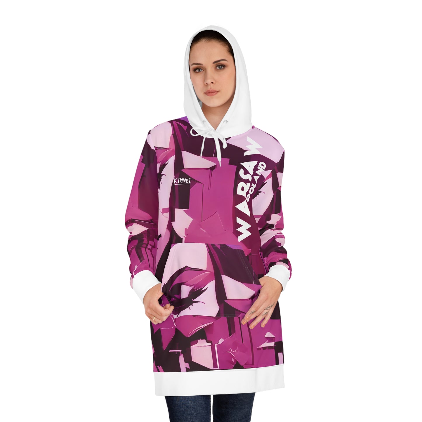 Warsaw Spring # 1 / Women's Hoodie Dress (AOP)