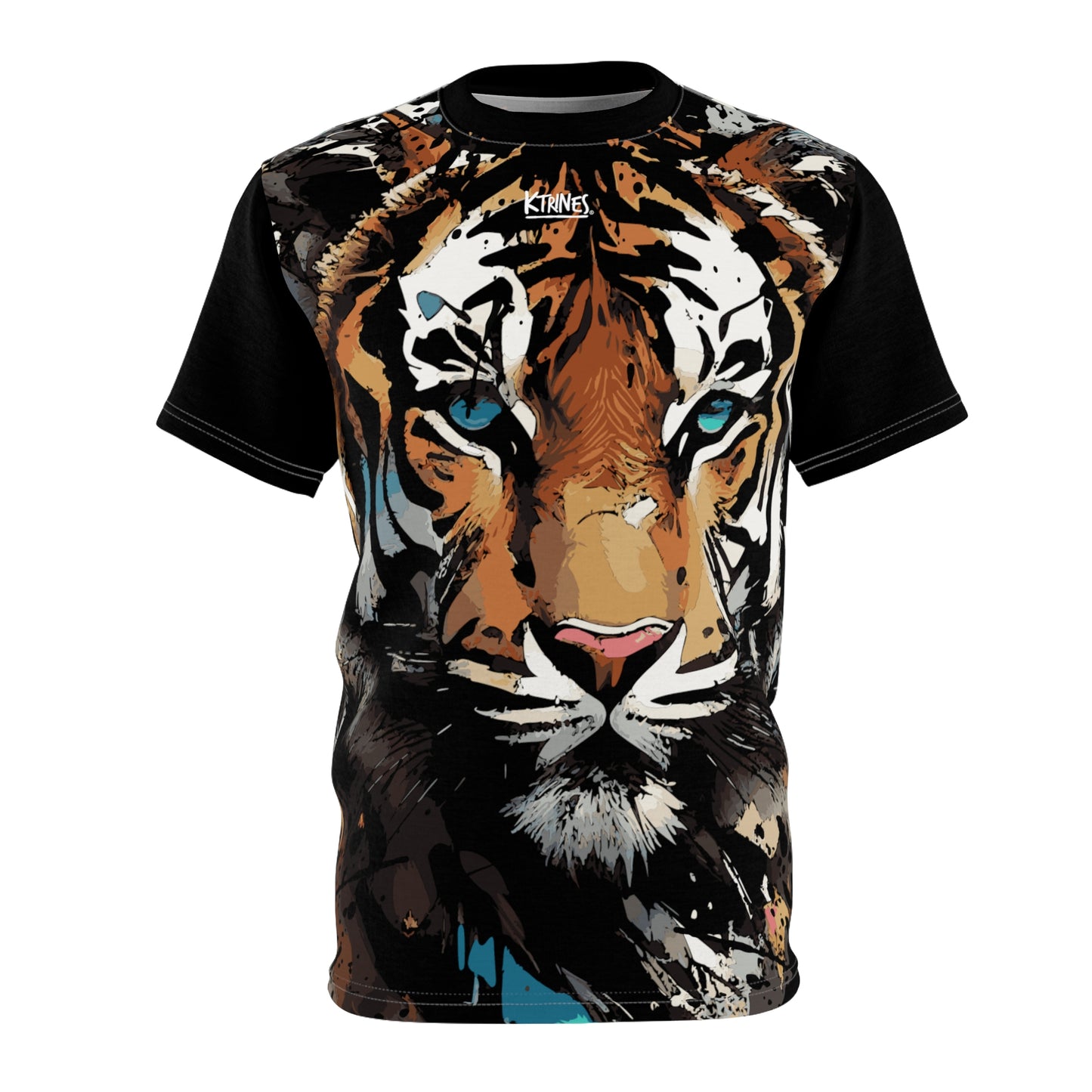 Tiger # 2 / Unisex Cut & Sew Tee (AOP)