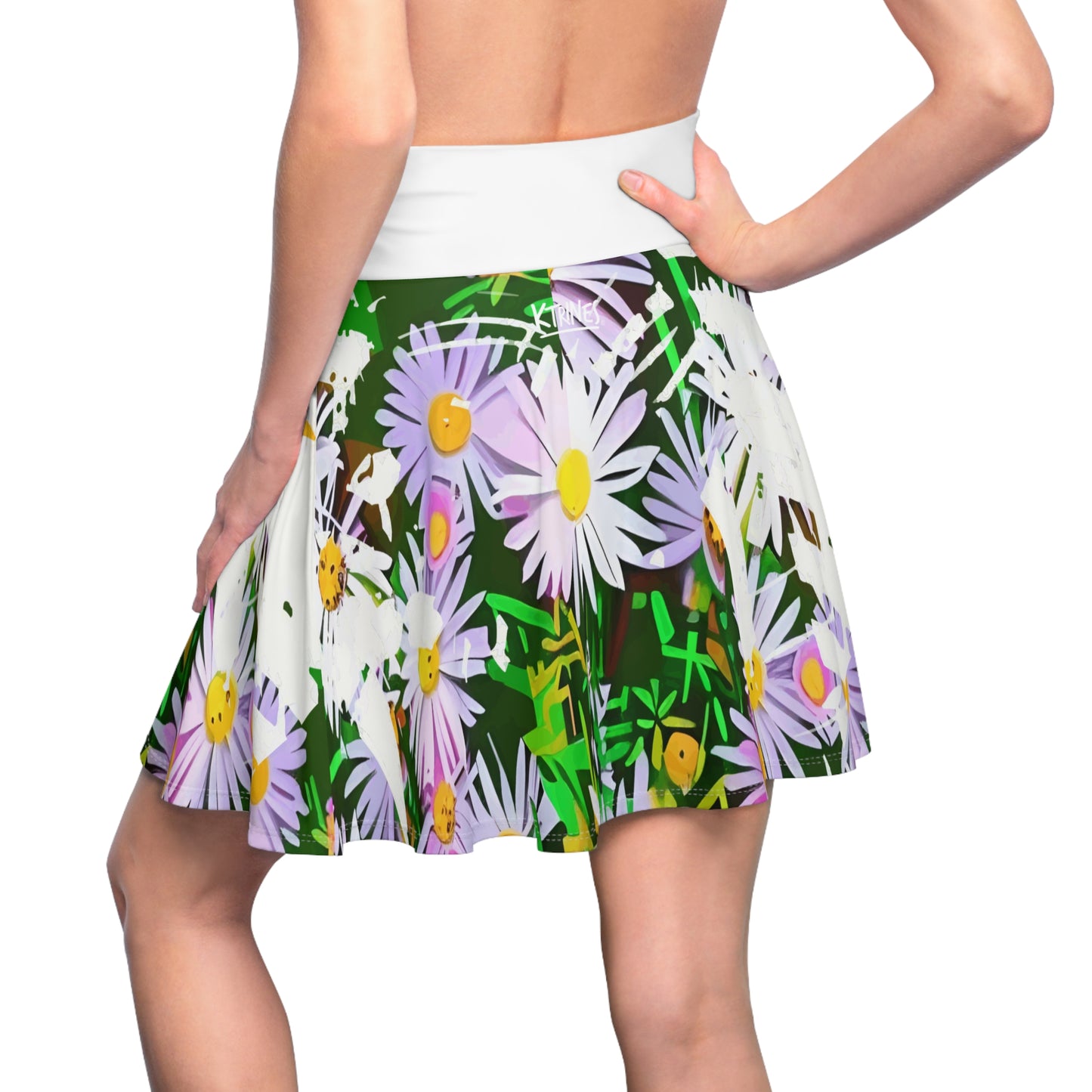 Warsaw Spring # 4 / Women's Skater Skirt (AOP)