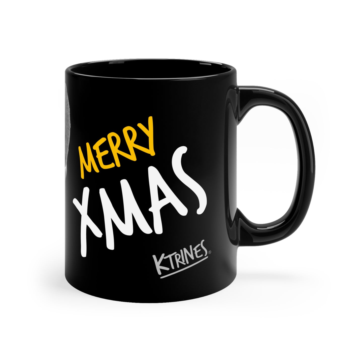 MERRY XMAS / 11oz Black Mug