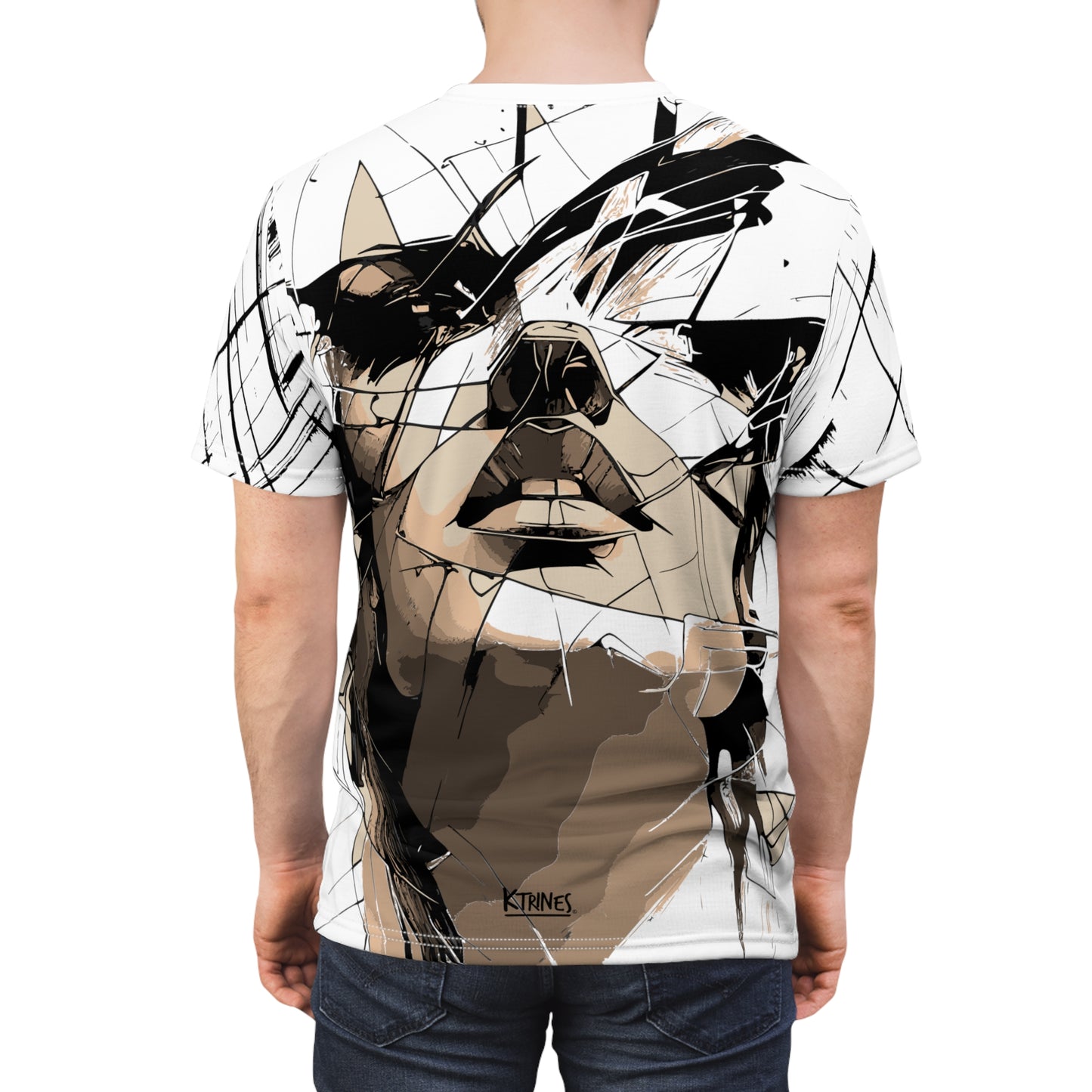 Punk Faces # 2 / Unisex Cut & Sew Tee (AOP)