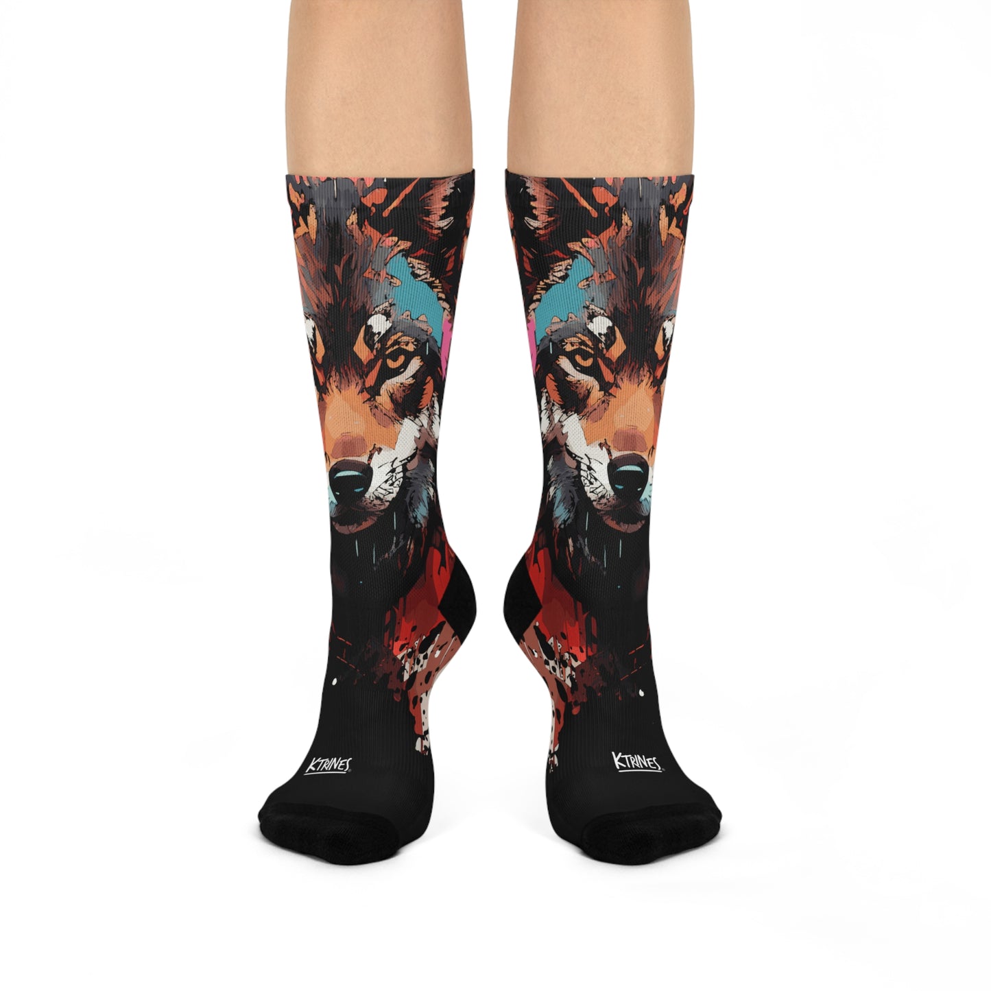 Animals # 1 / Cushioned Crew Socks