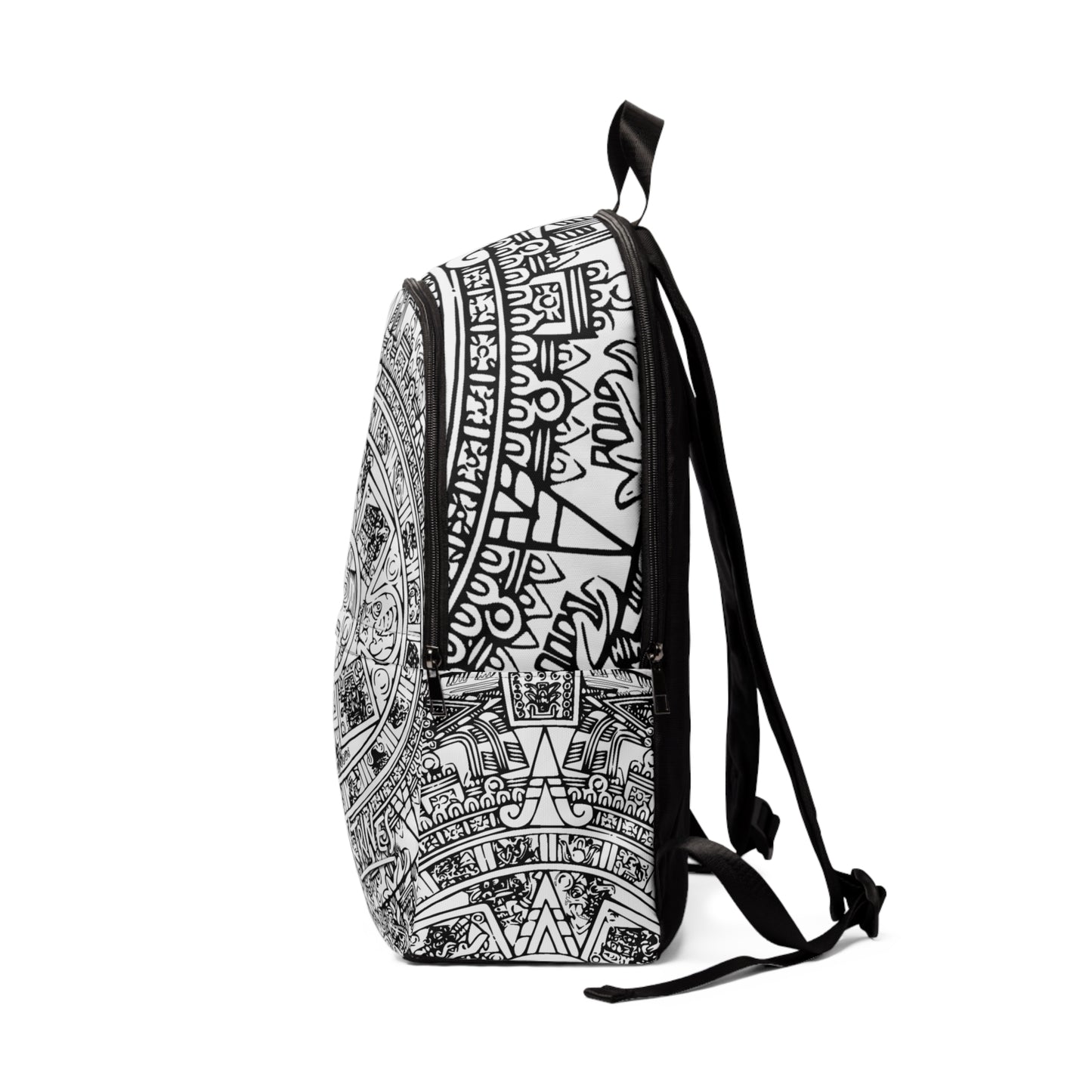 Aztec Calendar #2 / Unisex Fabric Backpack