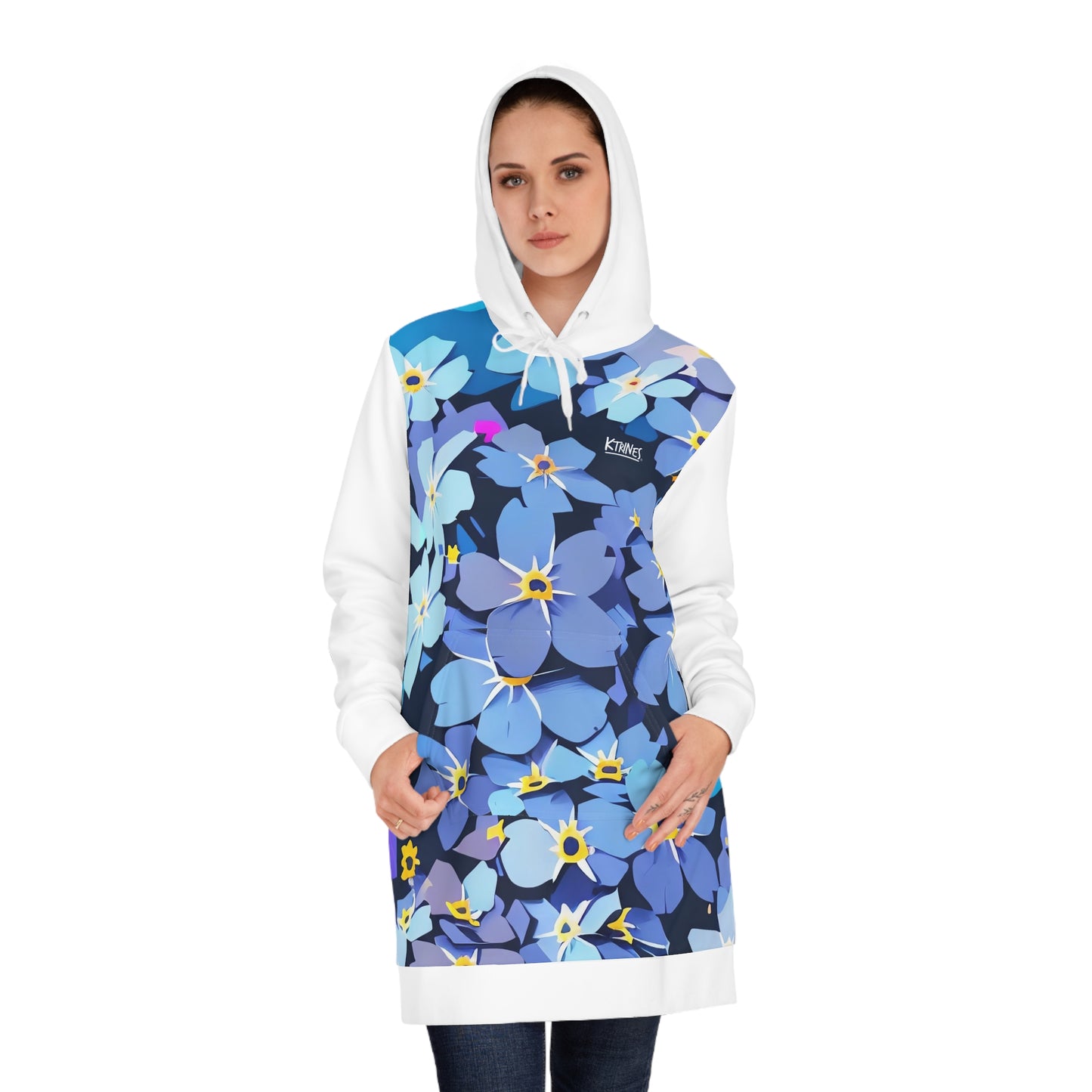 Warsaw Spring # 2 / Women's Hoodie Dress (AOP)