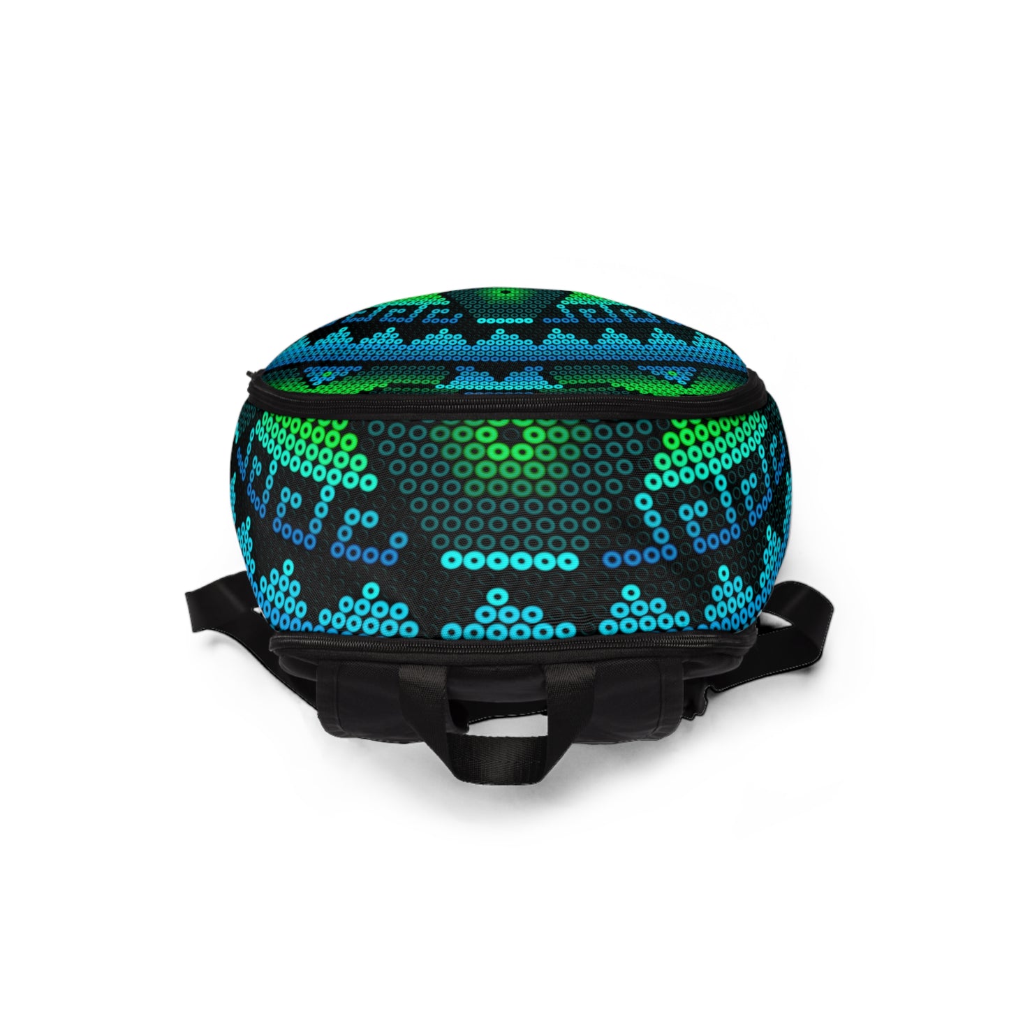 Huichol Art #1 / Unisex Fabric Backpack