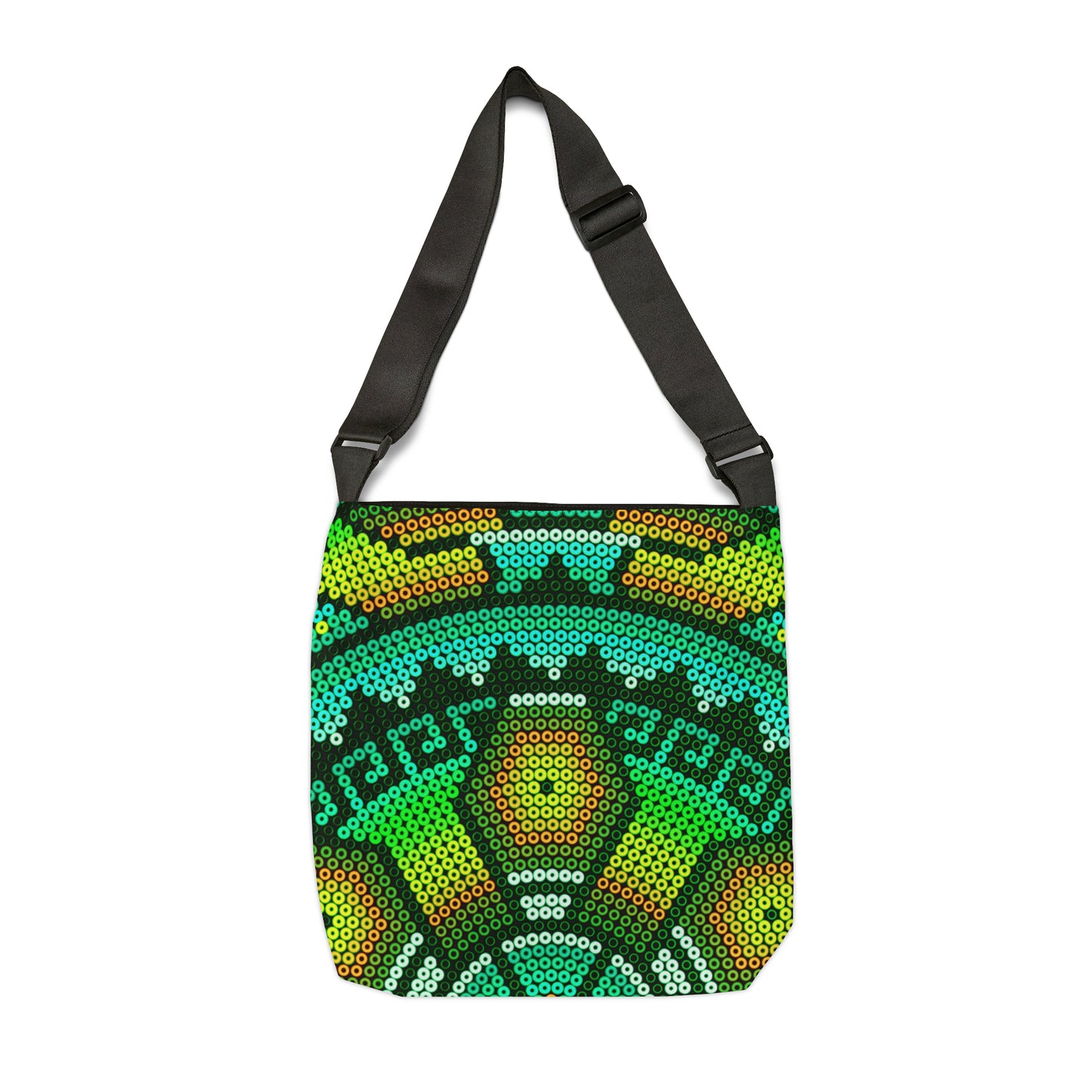 Huichol Art #1 / Adjustable Tote Bag (AOP)