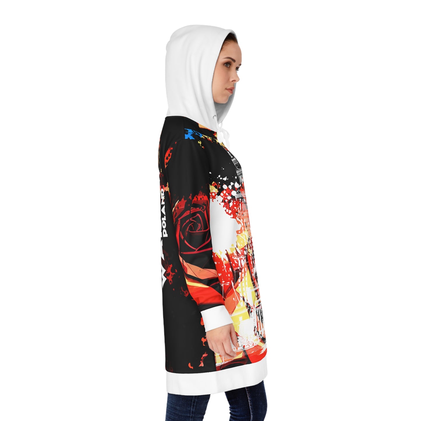 Warsaw Spring # 5 / Women's Hoodie Dress (AOP)